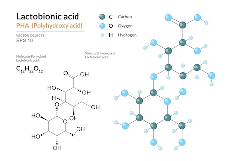 lactobionic-acid-pha-peeling Lactobionsäure - Wirkstoff von PHA-Peelings